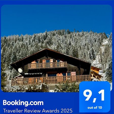 Charming, Cosy Chalet Nestled In A Breathtaking Surrounding With Spectacular, Stunning Mountain Views Abondance Eksteriør billede