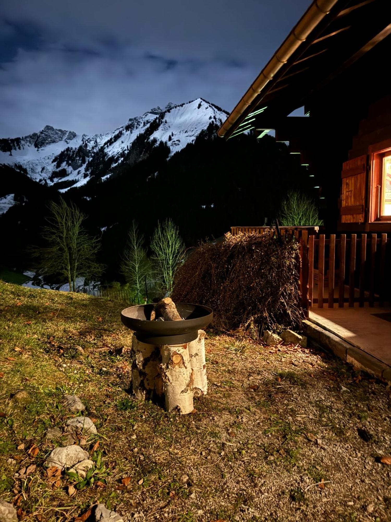 Charming, Cosy Chalet Nestled In A Breathtaking Surrounding With Spectacular, Stunning Mountain Views Abondance Eksteriør billede