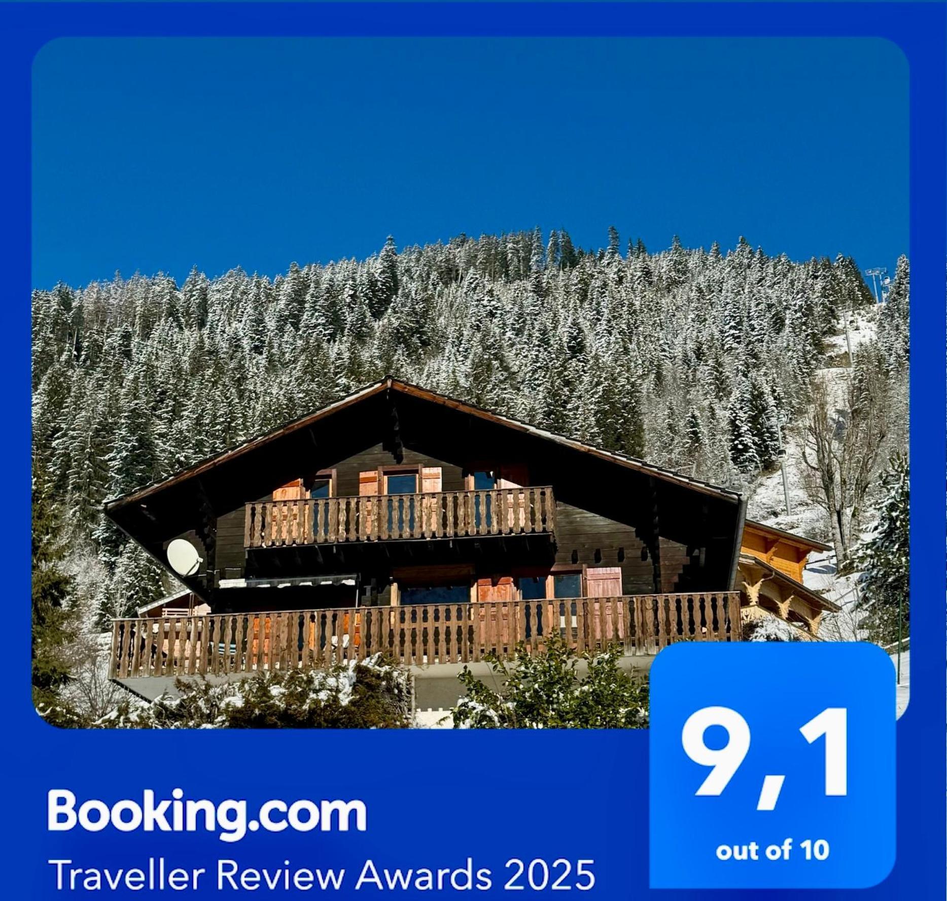 Charming, Cosy Chalet Nestled In A Breathtaking Surrounding With Spectacular, Stunning Mountain Views Abondance Eksteriør billede